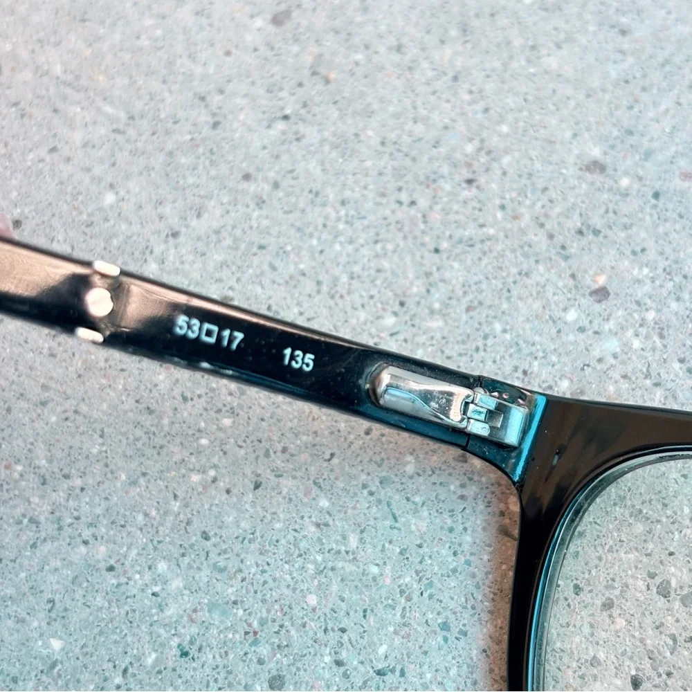 Oleg Cassini Cat Eye Womens Glasses Frame Only OCO355 Black 53|17|135